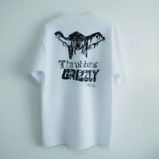 「中原昌也アートワーク Remix Tシャツコレクション」Hair Stylistics『Throbbing GRIZZLY』ショートスリーブ