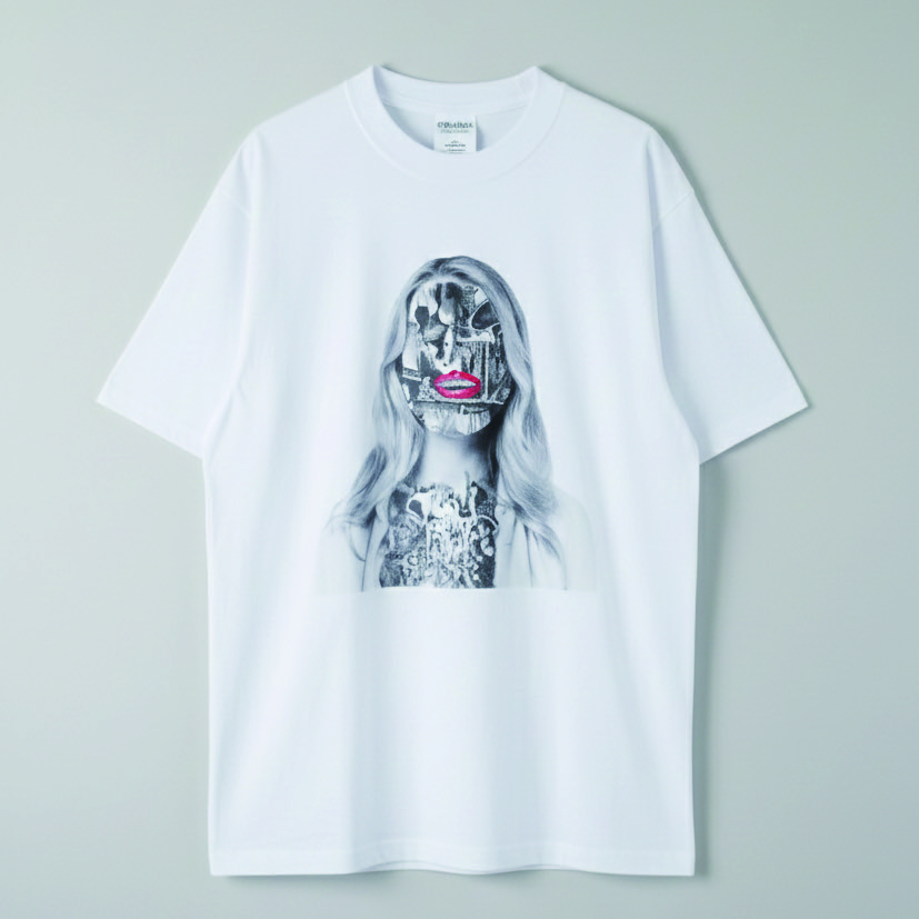 「中原昌也アートワーク Remix Tシャツコレクション」『悲惨すぎる家なき子の死』ショートスリーブ Remixed by 宇川直宏