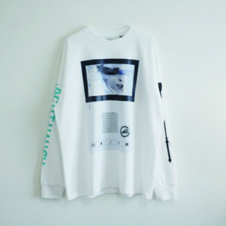 「中原昌也アートワーク Remix Tシャツコレクション」『中原昌也作業日誌 2004→2007』ロングスリーブ Remixed by 宇川直宏