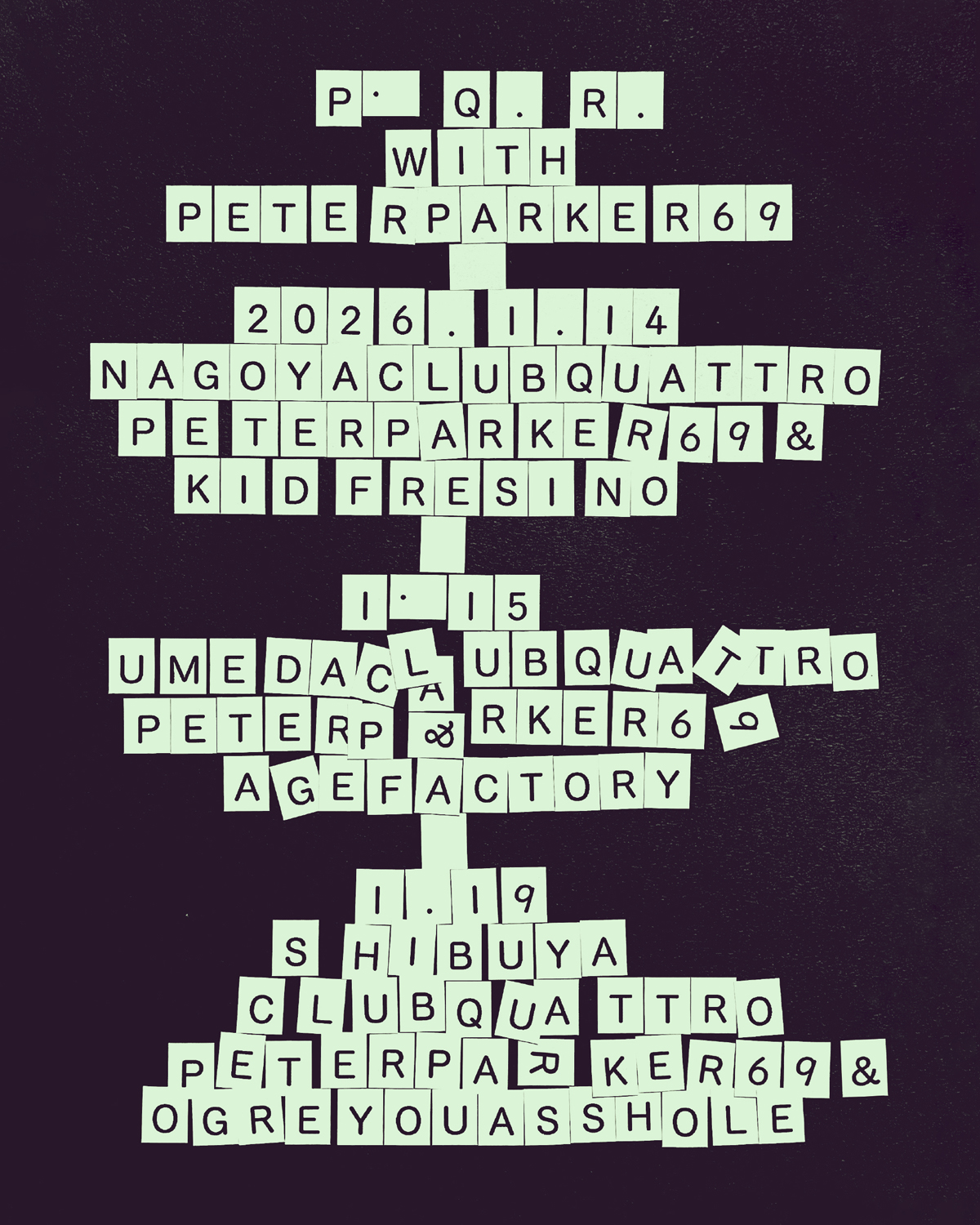 「P.Q.R. with Peterparker69」