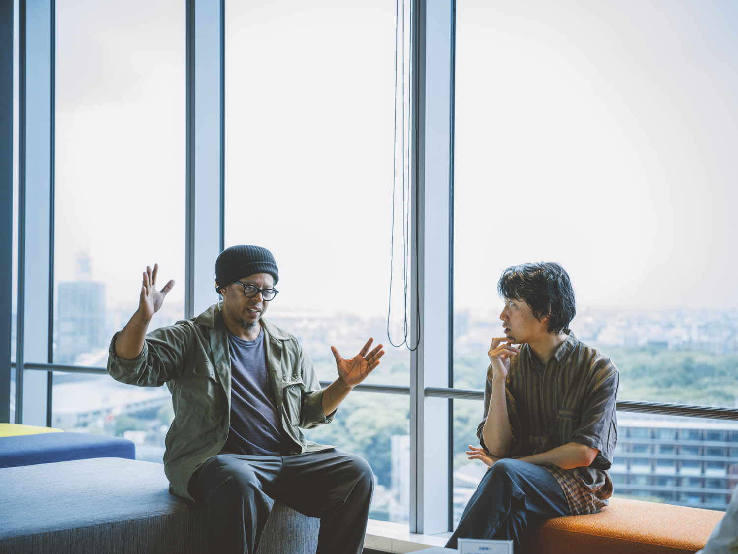 蓮沼執太 + Jeff Parker (TORTOISE) | Photo ©後藤武浩