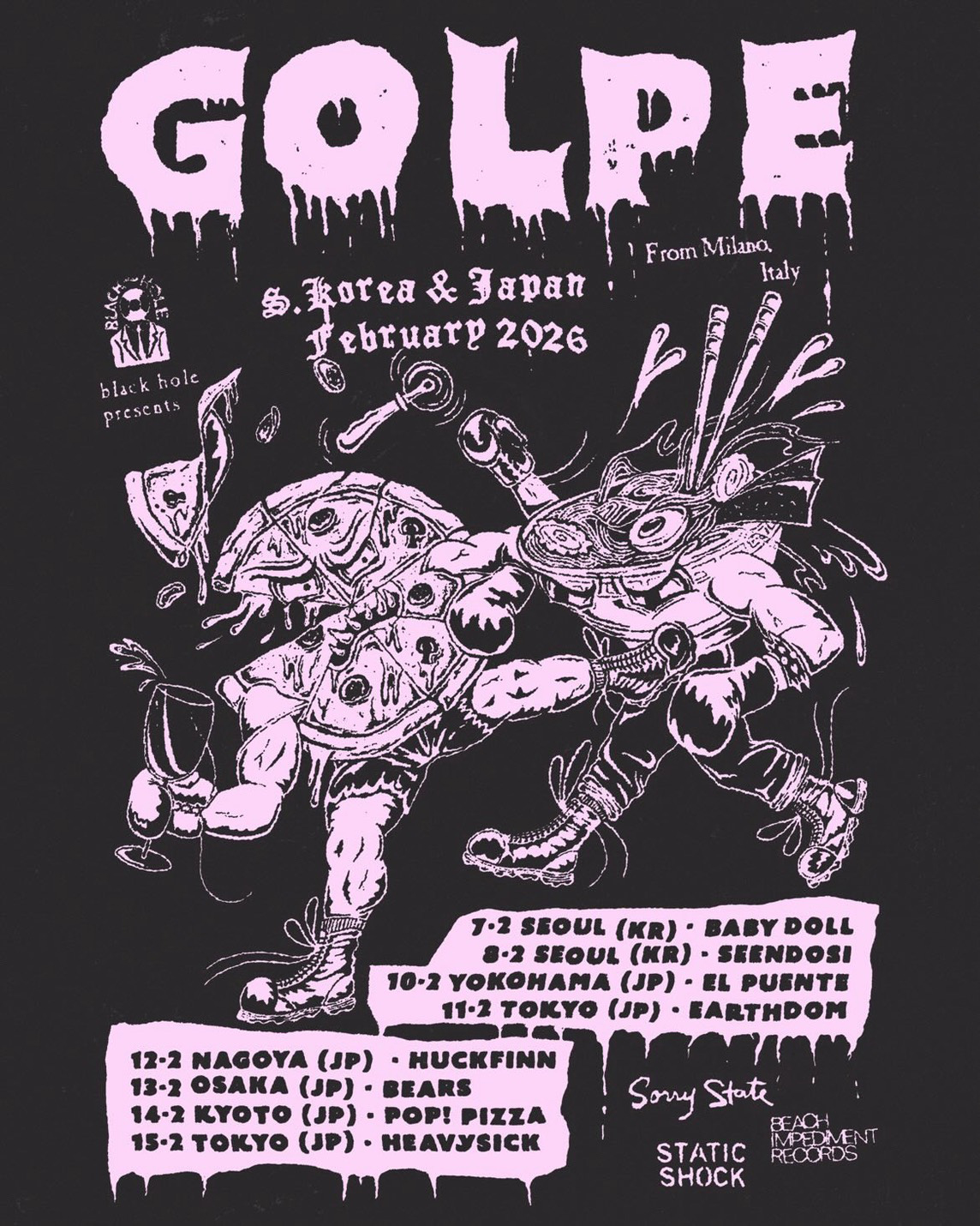 GOLPE Japan Tour 2026