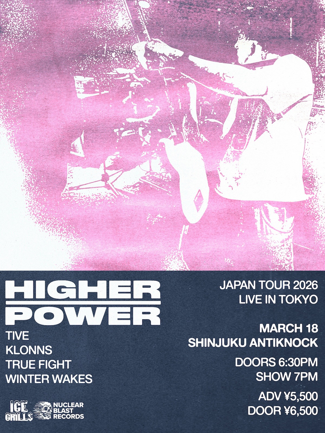 HIGHER POWER Japan Tour 2026 with TIVE