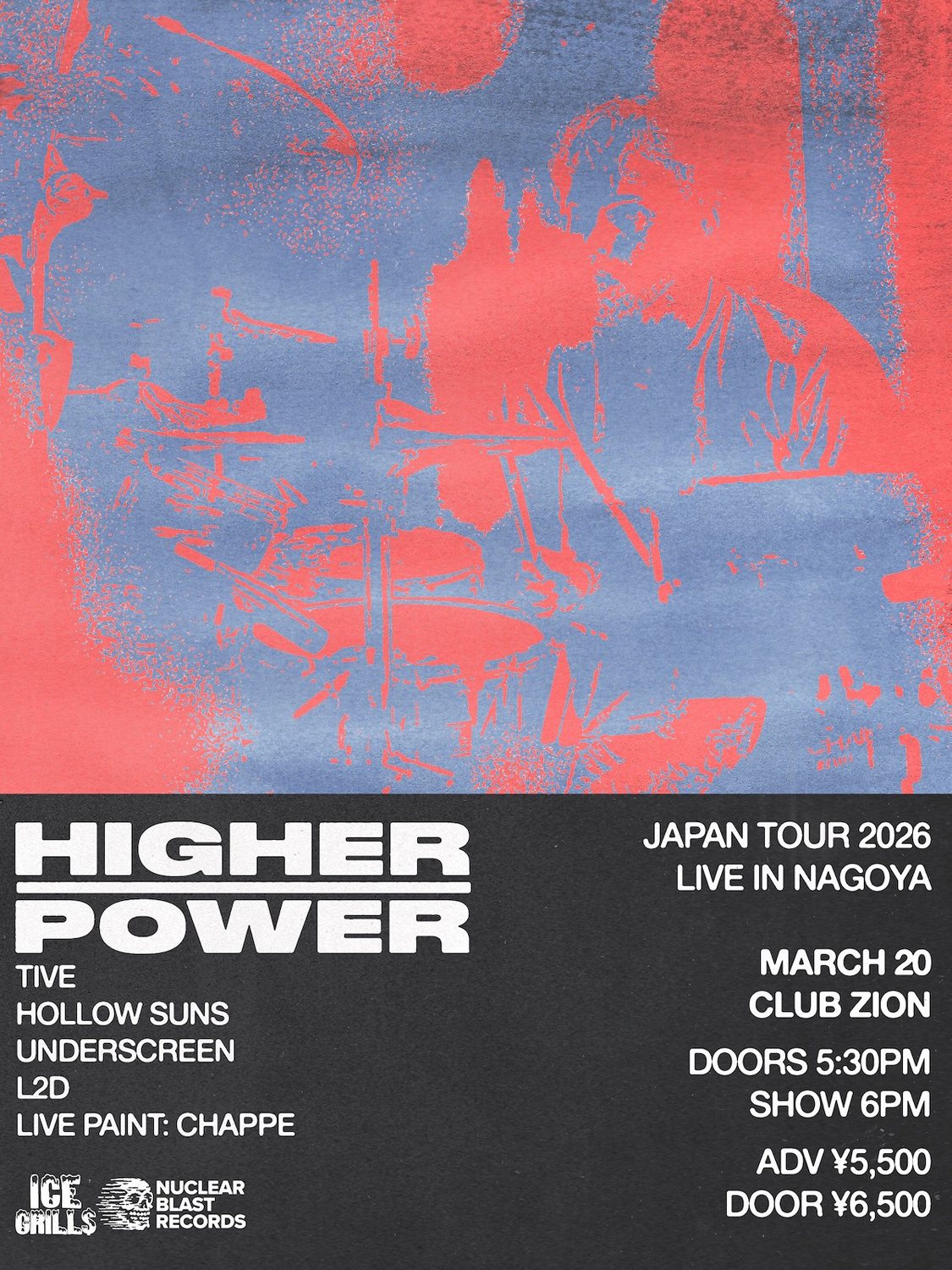 HIGHER POWER Japan Tour 2026 with TIVE