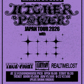 HIGHER POWER Japan Tour 2026 with TIVE