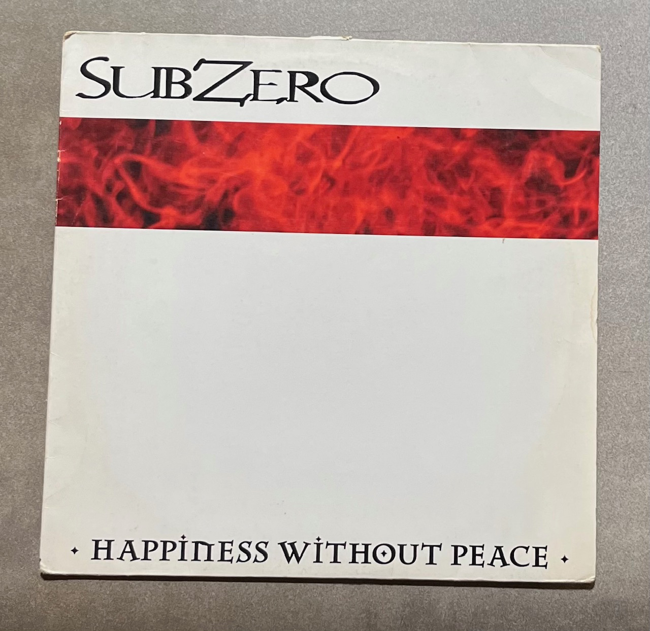 SUBZERO 'Happiness Without Peace' Century Media