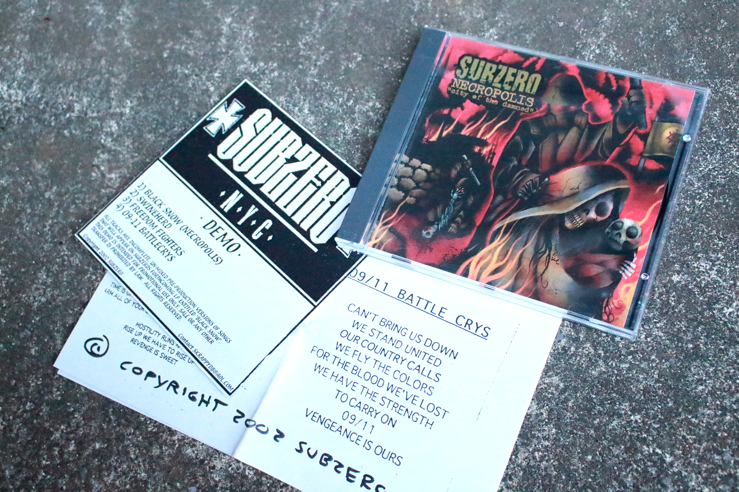 SUBZERO '2002 Demo' /  'Necropolis: City Of The Damned'