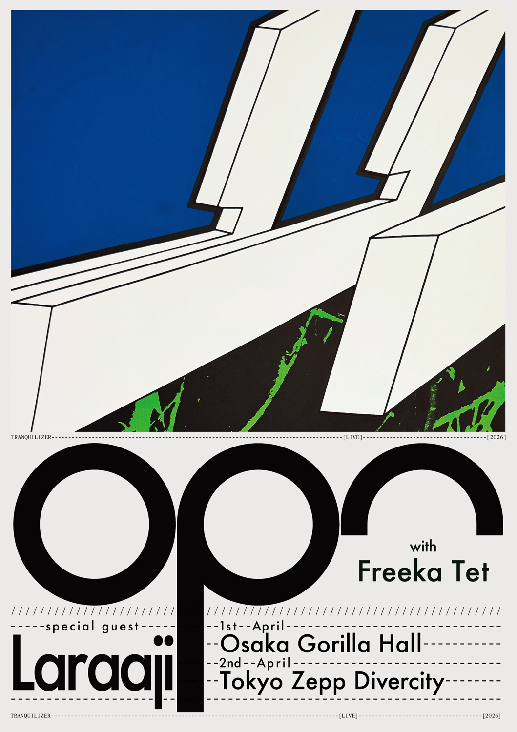 Oneohtrix Point Never Japan Tour 2026 with Freeka Tet | special guest Laraaji