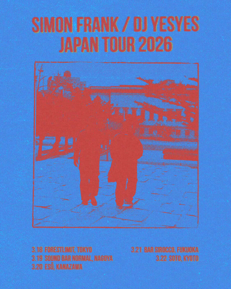 Simon Frank / DJ yesyes Japan Tour 2026