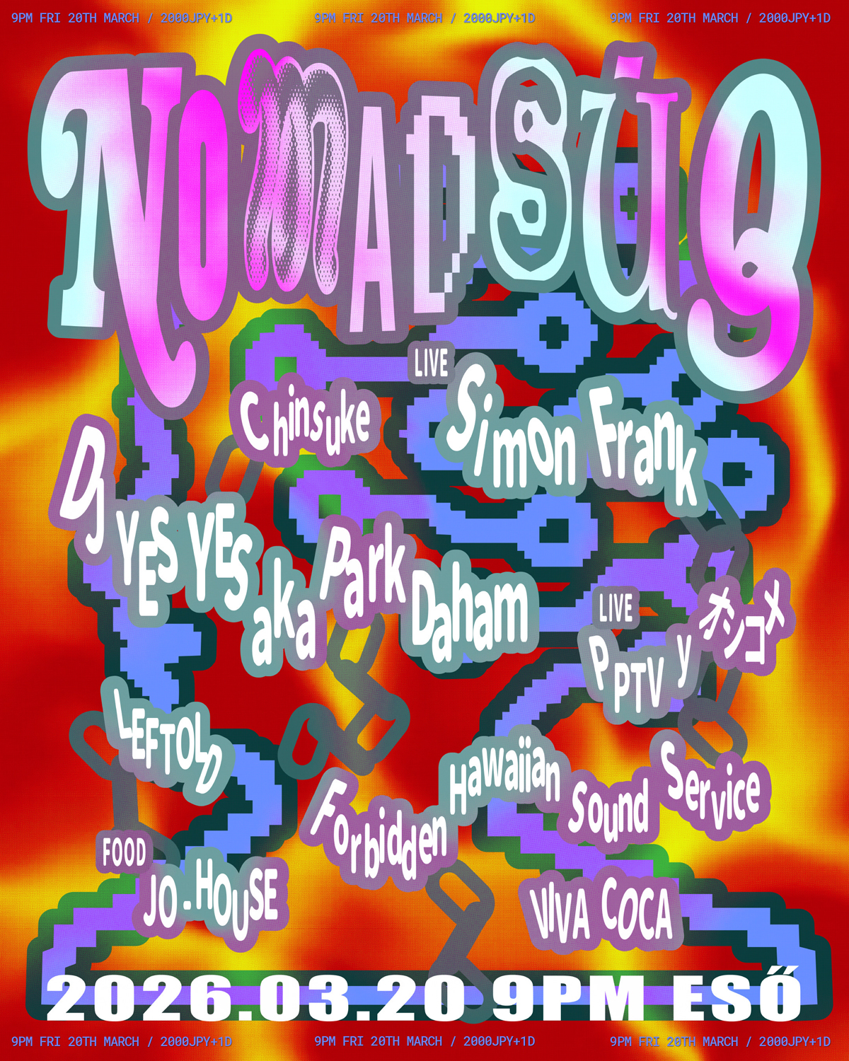 Simon Frank / DJ yesyes Japan Tour 2026