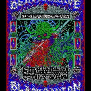 DEATHGRAVE / BLACK GANION Japan Tour 2026