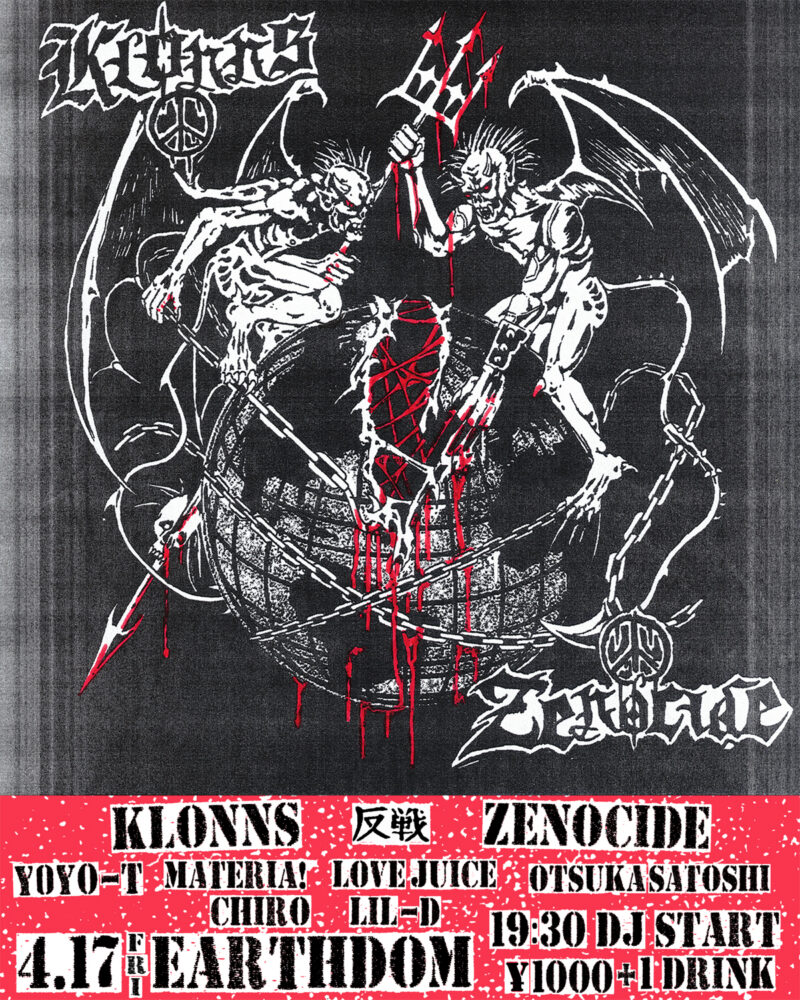 KLONNS / ZENOCIDE Split Release Show