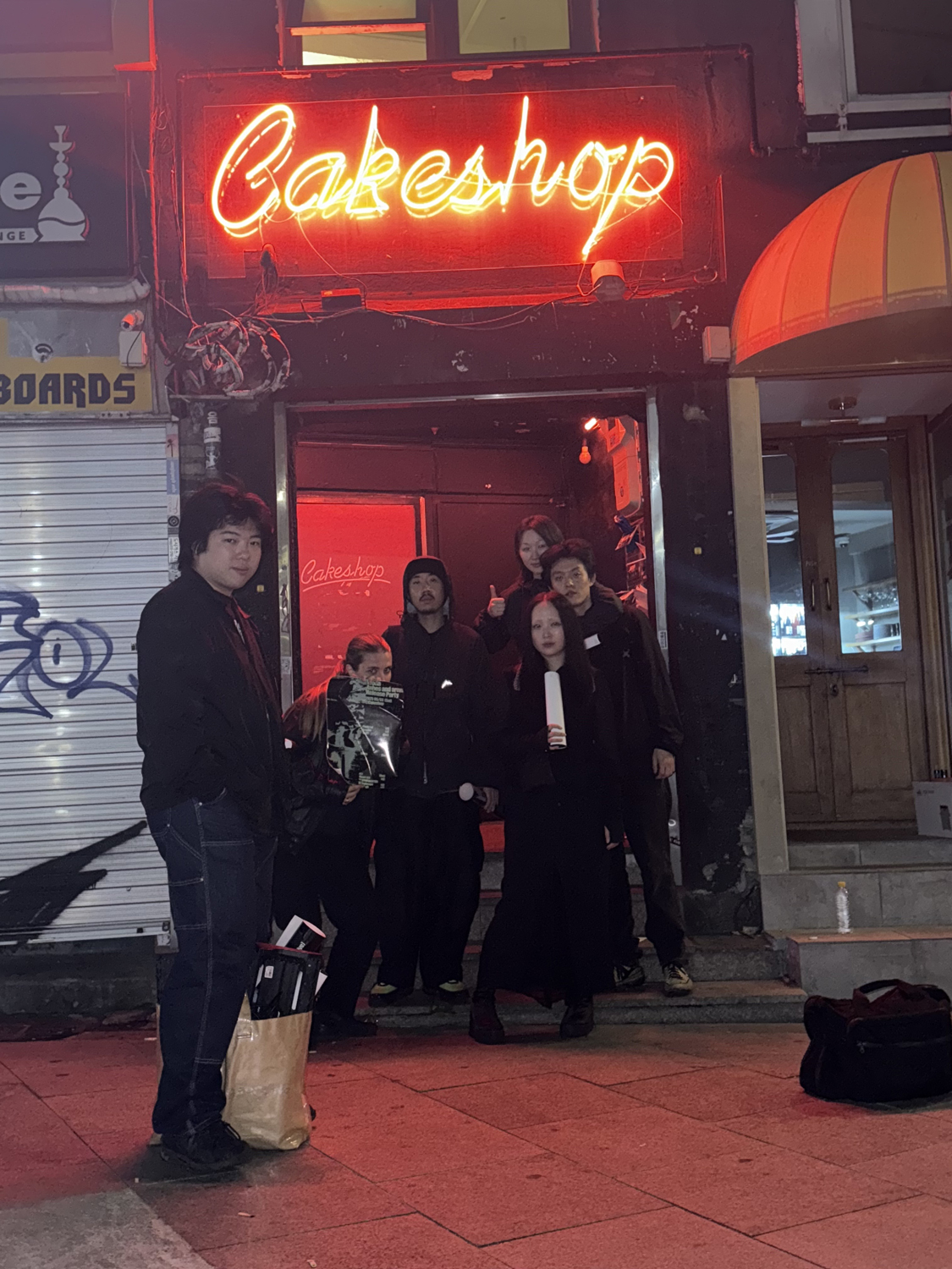 Wona "Ashes and arms" Party at Cakeshop | Mount XLR, Paola Laf, cjb95, Wona, Yerim Han, ccr