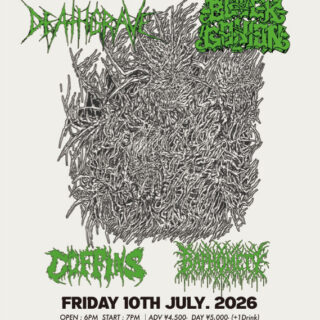 DEATHGRAVE / BLACK GANION Japan Tour 2026