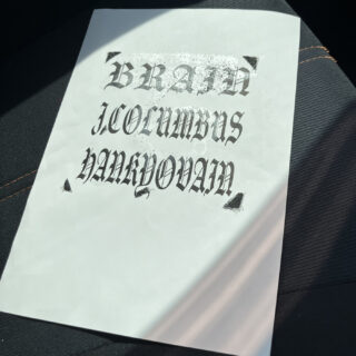 J.COLUMBUS + HANKYOVAIN 'BRAIN'