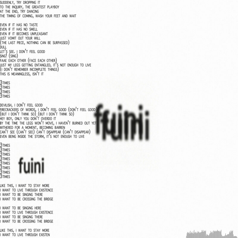 Sugar House『fuini』