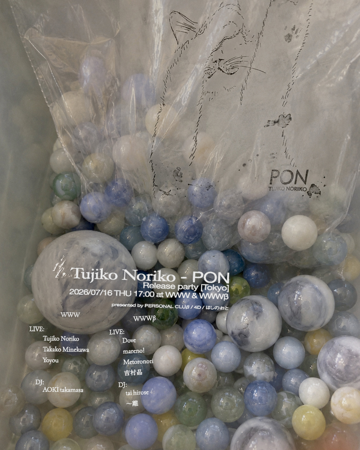 Tujiko Noriko "PON" Release party