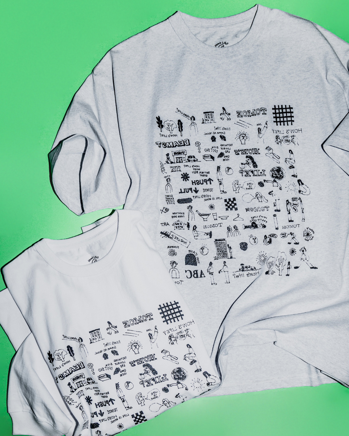TOMOE MIYAZAKI ショートスリーブTシャツ1 / ロングスリーブTシャツ