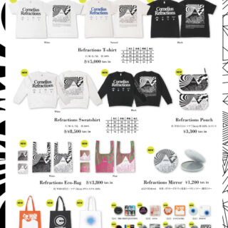 CORNELIUS REFRACTIONS OFFICIAL TOUR GOODS
