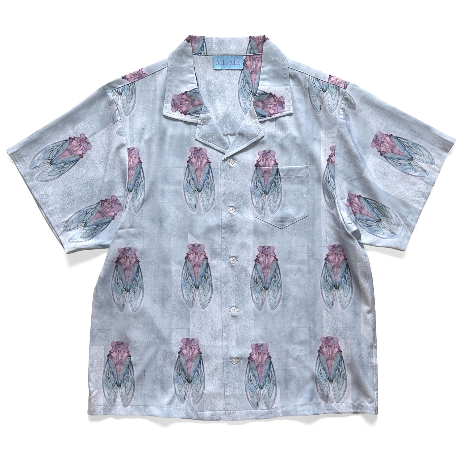 ME/ME "Emergence" Open collar shirt