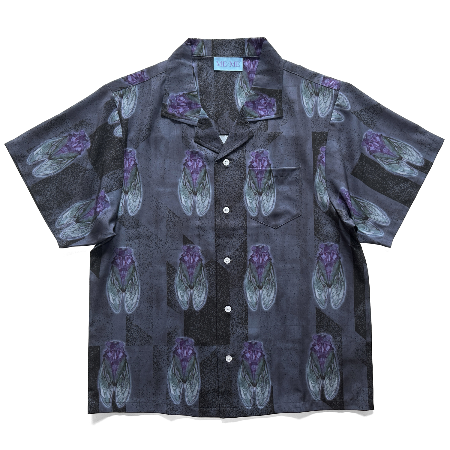 ME/ME "Emergence" Open collar shirt