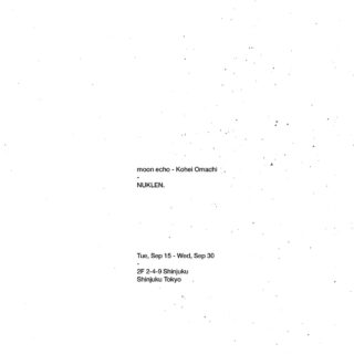 Kohei Omachi "moon echo"