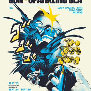 Rihels Biz and Dangerous Congregation present SUN IN THE SPARKLING SEA Indonesia Tour 2026 Featuring Luby Sparks (JP), sunlotus (Indonesia), Beltigs (Indonesia)