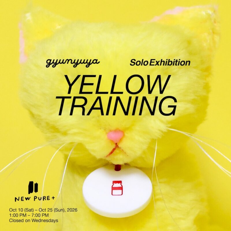 gyunyuya Solo Exhibition YELLOW TRAINING