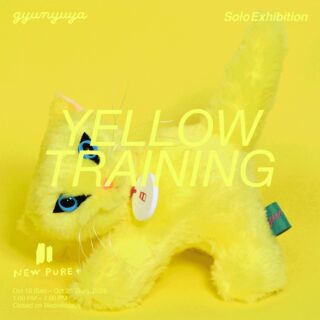 gyunyuya Solo Exhibition YELLOW TRAINING