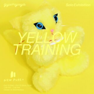 gyunyuya Solo Exhibition YELLOW TRAINING