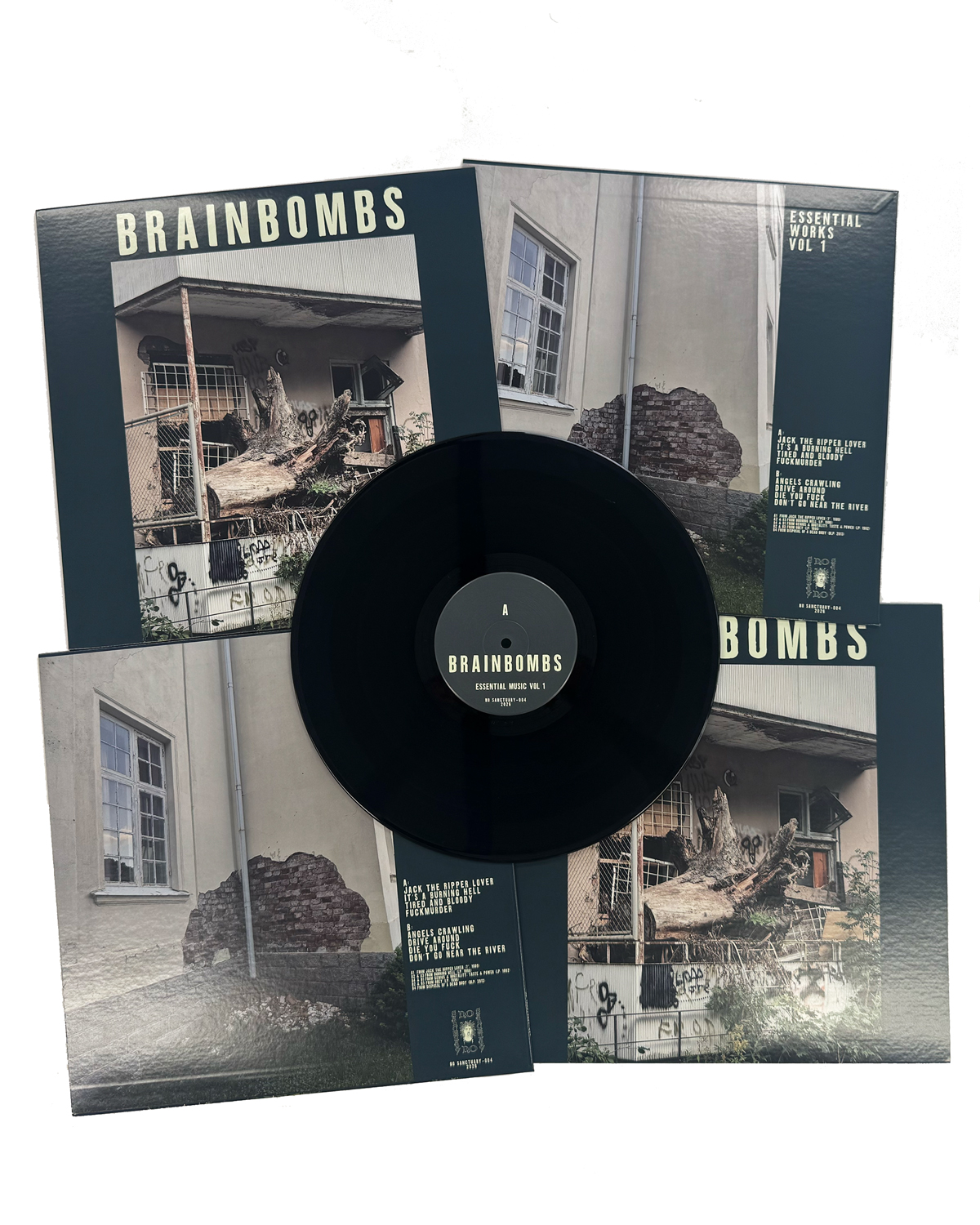 BRAINBOMBS 'Essential Works Vol.1' Vinyl LP
