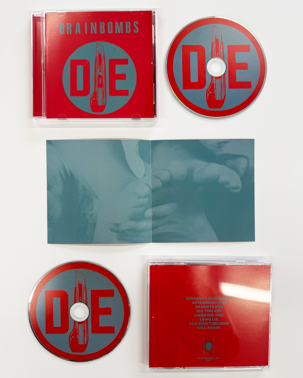 BRAINBOMBS 'Die' CD